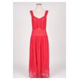 Beau Monde Max Schwartz Maxi Dress Sz 36