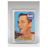 Topps Bob Tillman Braves Baseball Card