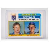Topps 1981 Royals Leaders Trading Card #96