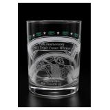 Secretariat 1973 Triple Crown Glass