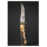 Schrade 153UH Fixed-Blade Knife