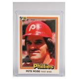 1981 Donruss Pete Rose Phillies Card
