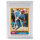 Pete Rose 1980 Topps Record Breaker #205