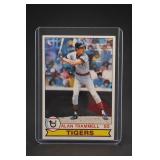Topps Alan Trammell Tigers Baseball Card