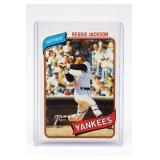 Reggie Jackson Yankees Trading Card No. 600