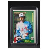 Topps Andre Dawson Expos Baseball Card