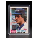 Topps 554 Carlton Fisk Baseball Card