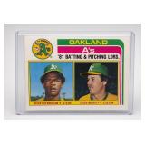 Topps Oakland A