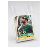 Qty 50 Mixed Vintage Baseball Cards