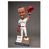 Texas 3,000Th Hit Bobblehead Display