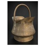 Ornate Brass Metal Pitcher