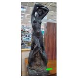Figurative Female Plaster Sculpture