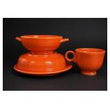 Fiesta Glazed Ceramic Tableware Group