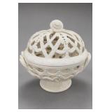 Wedgwood & Co. Lidded Orange Bowl ENGLAND