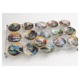 Lot of Mixed Thomas Kinkade Plates