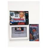 Troy Aikman Football Super Nintendo Game