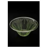 Anchor Hocking Princess Uranium Glass Serving