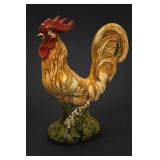Handmade Ceramic Rooster Figurine