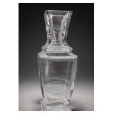 Baccarat Pearl Square-Form Crystal Vase