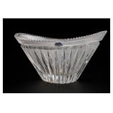 Lead Crystal Ribbed Glass Bowl