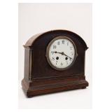 Antique Wooden Mantel Clock