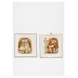 Illustrated Hummel Ceramic Wall Plaques