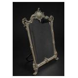 Ornate Brass Tabletop Mirror