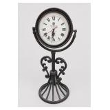 Waterloo Station Clock With Ornate Stand
