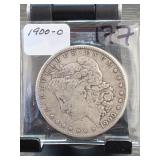 1900-O Morgan Dollar, Silver