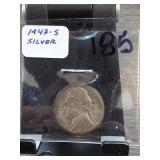 1943-S Jefferson Nickel