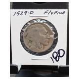 1929-D Buffalo Nickel