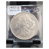 1883-O Morgan Dollar, MS65, Silver