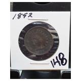 1892 Indian Head Cent