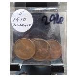 1910 Lincoln Wheat Cent Collection