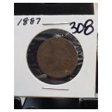 1887 Indian Head Cent