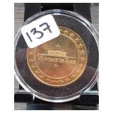 2002 Monnaie De Paris Mus©e DOrsay Token