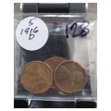 1916-D Lincoln Wheat Cent Collection