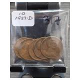 1927-D Lincoln Wheat Cent Collection