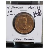 Herbert Hoover Presidential Commemorative Medal