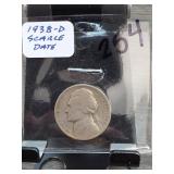 1938-D Jefferson Nickel