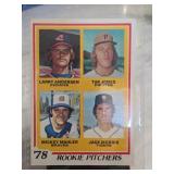 1978 Topps 78 ROOKIE PITCHERS Card