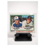 1977 Topps Strikeout Leaders Card
