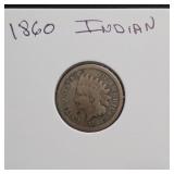 1860 Indian Head Cent