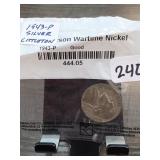 1943-P Jefferson Wartime Nickel, Good