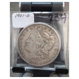 1901-O Morgan Silver Dollar
