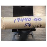 1949-D Jefferson Nickel Roll