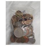 1 Pound Mixed U.S. & Foreign Coin Group