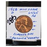 1968-D Lincoln Memorial Cent