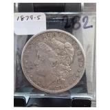 1879-S Morgan Dollar, Silver