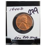 1944-D Lincoln Wheat Cent